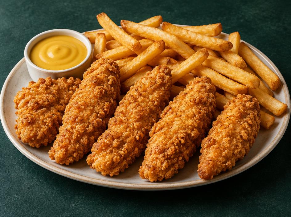 5 Chicken Tenders with French Fries