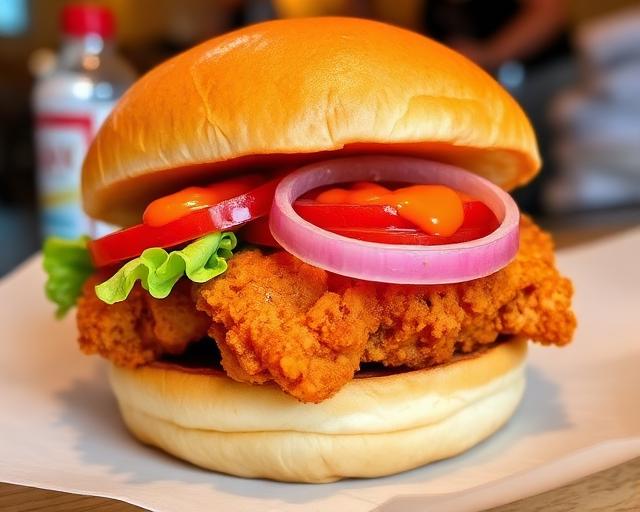 Fried Buffalo Chicken