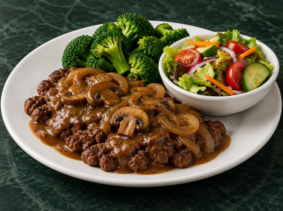Chopped Steak Platter