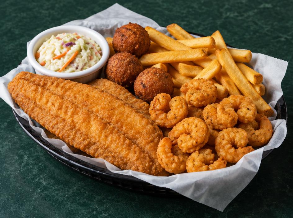 Fish and Shrimp Combo