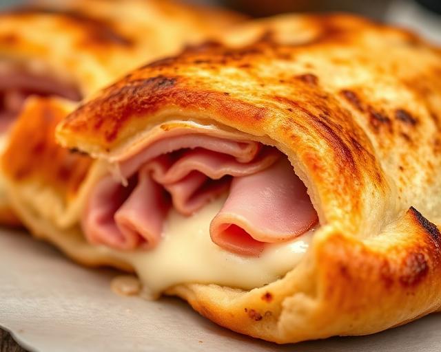 Ham Calzone