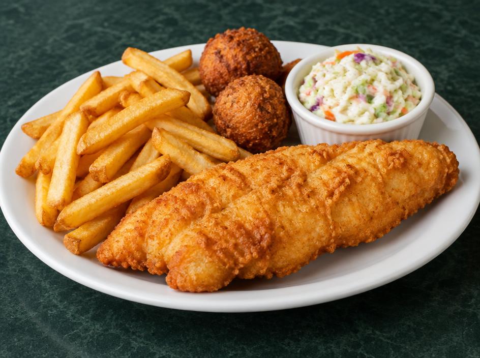 1-Piece Fish Platter
