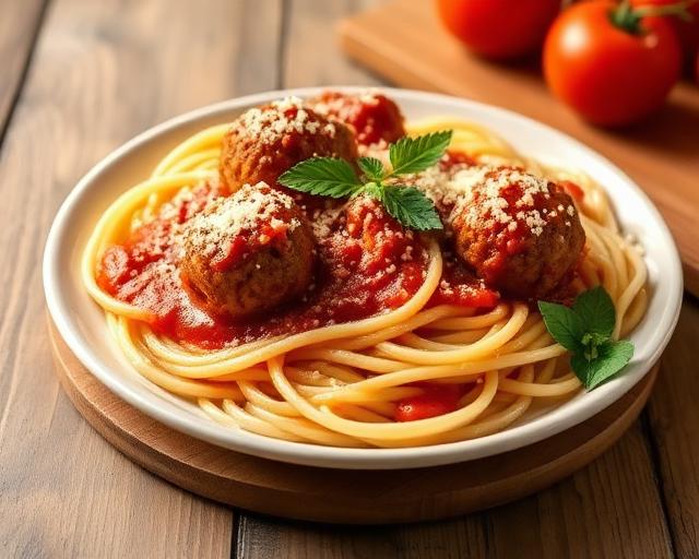 Spaghetti & Meatballs
